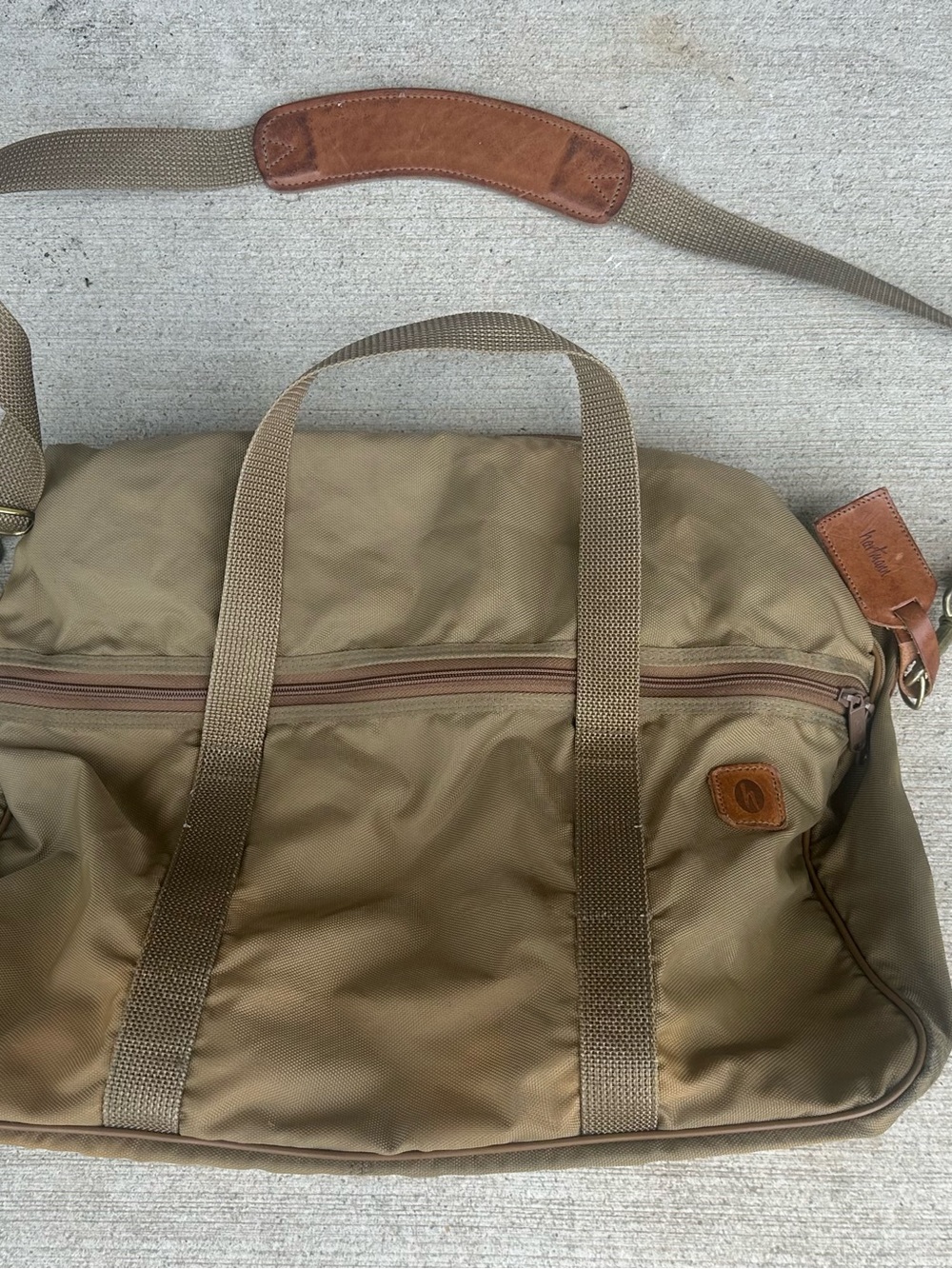 vintage Hartmann ballistic nylon weekender duffel bag